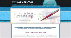 Desktop Screenshot of bdparker.com